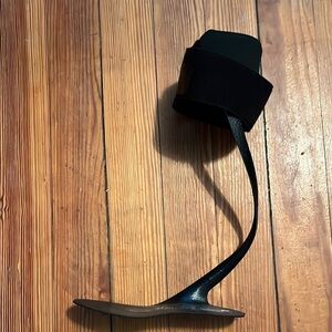 Carbon fiber foot drop brace.